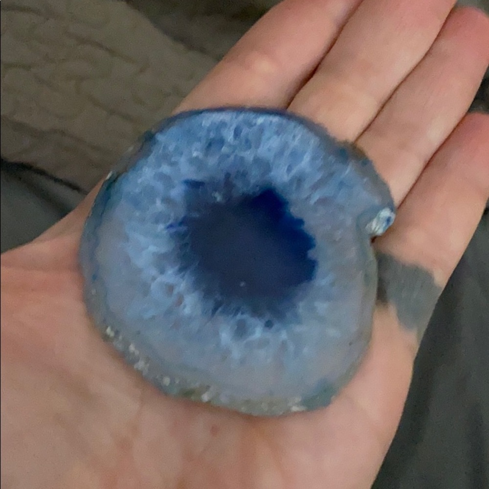 Blue agate